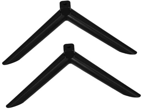 GRIRIW Universal Tv Stand Legs Replacement Compatible Plastic Base Pedestal Feet for 32-40 Inch Tvs Sturdy Support for Home Theater Systems