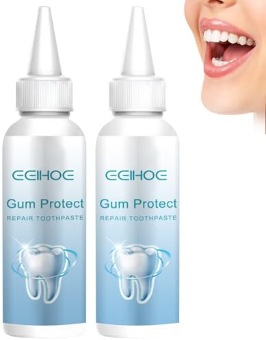 2Pcs Gum Toothpaste,Zahnfleisch Reparatur & Pflege,Zahnfleisch Therapie Gel | Gum Toothpaste für Gesundes Zahnfleisch,Beugt Zahnfleischrückgang,Erfrischt den Atem,Reinigt Gründlich und Schützt Effektiv