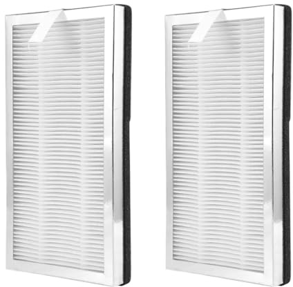 B47B-2 Pcs Replacement Filters, Compatible for Medify, MA-15 Air Purifier, H13 True and Filters,Pre-Filters