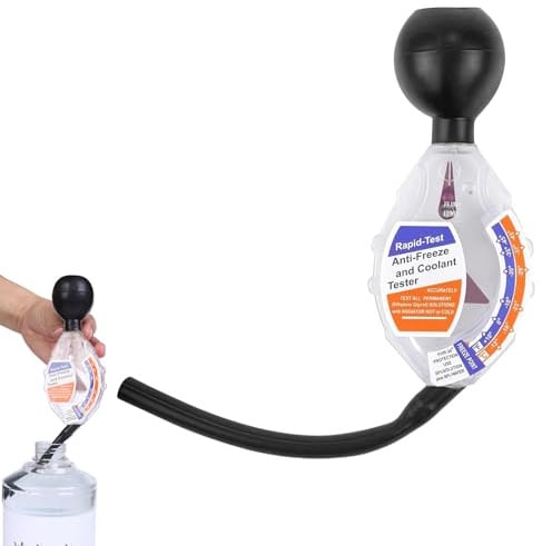 VTYTZZ Kfz Frostschutzprüfer,Auto Kühlmittel Tester,Kühlwasser Messgerät,Frostschutzprüfer Scheibenwaschanlage,Frostschutzprüfer Kfz,Frostschutz Tester Bis Zu -43°C, Kühlerfrostschutz Messgerät