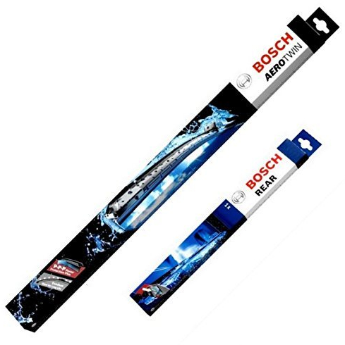 BOSCH AM462S + A400H KOMPLETTSATZ VORNE + HINTEN SCHEIBENWISCHER WISCHBLÄTTER