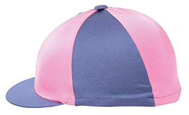 Hy Two Tone Lycra Silks - Navy/Pink
