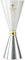 Barfly Doseur à cocktail M37096, en acier inoxydable, 56,7 g, à bandes