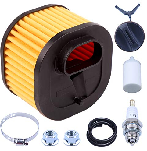 Mtanlo HD Air Filter for Husqvarna 365 X-Torq, 372XP 372 X-TORQ Jonsered 2063 2071 2163 2166 2171 2172 Chainsaw 503818004 503818001 with Spark plug Fuel Cap Fuel line Intake clamp Fuel filter