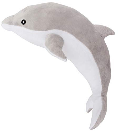 Boosns Plüsch Delfin Stofftier Tier jeden Alters (Grau)