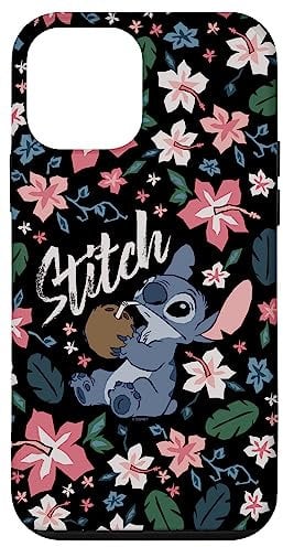 iPhone 12 mini Disney Lilo & Stitch Tropical Floral Stitch Case