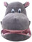 Amosfun Realistic Hippo Hat Adjustable Novelty Hippo Headgear Funny Clothing Accessories Cute Cap Stuffed Animal Photo Props Party Decoration