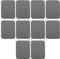 CHEERYMAGIC Iron On Patches for Cloth, Denim Repair Patches for Clothing, 10PCS Grey Iron-on Repair Inside for Jacket Jeans and Clothing Repair A9BDT