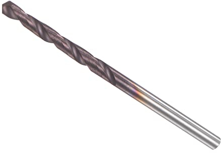 CoCud Sólido Carburo Taladro, 2mm Diámetro, AlTiSin Recubierto K45/P10 Tungsteno Carburo Torsión Brocas Brocas - (Aplicaciones: para Acero endurecido), 1 Unidad