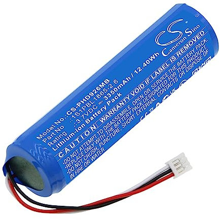 Cameron Sino Batterie pour Philips Avent SCD923, Avent SCD923P, SCD923/26 PN : Philips 1S1PBL1865-2.6 3350 mAh / 12,40 Wh