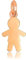 ViMon gioielli | Ciondolo a forma di bambino, charm in oro rosa a 9Kt, idea regalo per mamma, nascita, primi compleanni, battesimo.