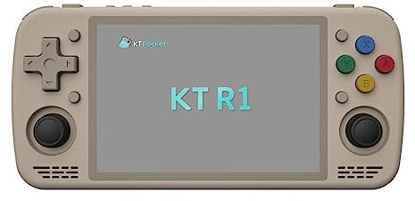 SUNDARE KTR1 G99 Android Handheld Game Console, 8G+256G Retro Arcade, 4.5-inch IPS Screen, Mini Retro Handheld Game Console for Kids Adults (White)