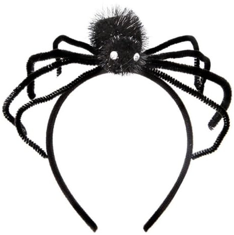 Lametta-Spinnen-Haarband für Erwachsene, Kinder, Haarreif, Make-up, Halloween, Fotografieren, Karneval, Party, Kopfschmuck, Punk-Stirnbänder für Damen, Rock-Punk-Stirnbänder für Halloween-Party,