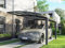 Bolton Selbsttragender Carport aus Aluminium - Tiefe x Breite x Höhe: 500 x 300 x 240 - Dach aus UV-behandeltem Polycarbonat