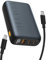 VOLTME Power Bank 10,000mAh 38.5Wh, Caricatore Portatile Ricarica Rapida 3-Port Hypercore 10K Sling blu, Batteria esterna compatta a ricarica rapida a 3 porte con cavo integrato per i viaggi