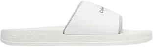 Calvin Klein CK Jeans Herren-Monologo YM0YM00361, Gummi-Neopren, Weiß (Bright White/Oyster Mushroom), Größe 39, Weißer hellweißer Austernpilz, 6.5 UK