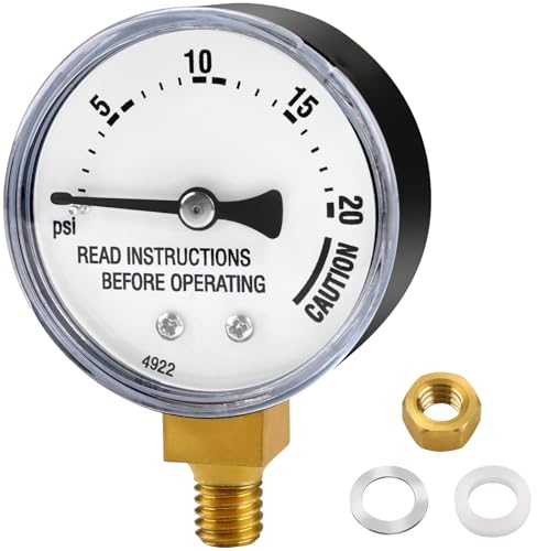 85772 Pressure Cooker Canner Steam Gauge Replacement for Presto Steam Gauge 82121 82237, Fit Pressure Canner Model 175107 01755 0175510 178001 178005
