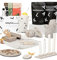 KLAYFUL - Ton Töpferset für Anfänger | Lufttrocknendes DIY Set für Erwachsene | 3kg Ton, Werkzeuge, Acrylfarben, Pinsel, Dichtmittel, Anleitung (Ohne Farben)