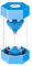 SuLiao Sablier de 60 minutes, horloge de sable en plastique de 60 minutes, petite montre de sable bleu de 60 minutes, sablier coloré pour enfants, jeux, salle de classe, cuisine, décoration