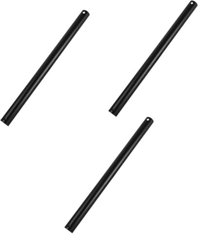 MAGICLULU 3 Piezas poste de luz para ventilador de techo Accesorio ventilador Barra extensión ventilador extensión de la varilla del ventilador parte del ventilador de techo planchar