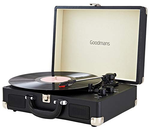 Revive Bluetooth Turntable - Black - Stream your favourite music via Bluetooth on this fabulous Turntable from - Dimensions: 35 x 26 x 11.5cm - Weight: 2.65kg