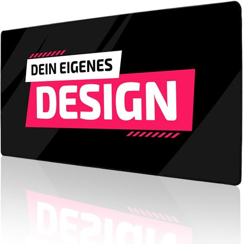 Tilt Schreibtischunterlage Personalisierte 100x50 cm Gaming Personalisiert Mauspad XXL | Rutschfester Custom Mousepad Groß für Schreibtisch und PC Gadgets | Wasserdichter Desk Mat (Selbst Gestalten)