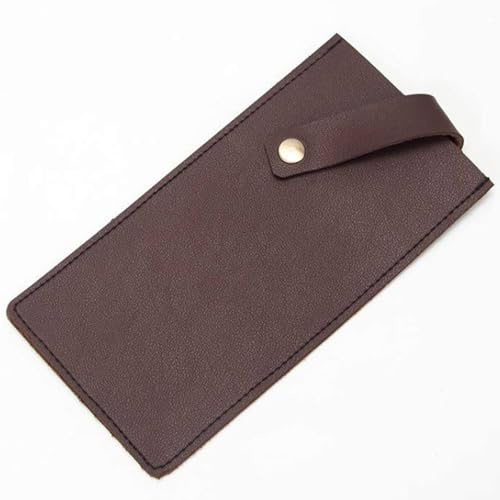 CHENRONGWEI 1Pc Waterproof Leather Knife Sleeve Unique Soft Wide Blade Protector Cutter Edge Guards Knife Cleaver Guard for Chopping Kitchenware Protection