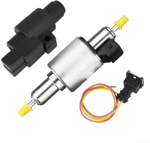 Diesel-Kraftstoffpumpen-Set für Standheizung, 12 V, 22 ml, passend für 2 KW 8 KW Dieselheizungen mit leisem Betrieb und robuster Metallkonstruktion, 3 Stück