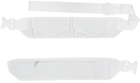 Qianliniuinc Ihram Gürtel für Herren, Umrah, verstellbarer Gürtel mit mehreren Taschen, für Umrah Essentials Hajj und Outdoor-Aktivitäten