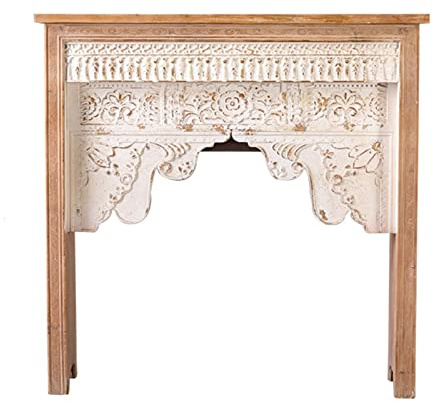 Contour de cheminée Étagère de cheminée simulation européenne Armoire décorative vintage Table d'entrée arquée Salon Cheminée Poêle Garniture Surround