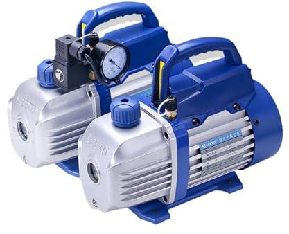 1PCS Mini Rotary Vane Single Stage Air Vacuum Pump 2PA Ultimate Vacuum For Air Conditioning And Screen Separator 220V(Compatible)
