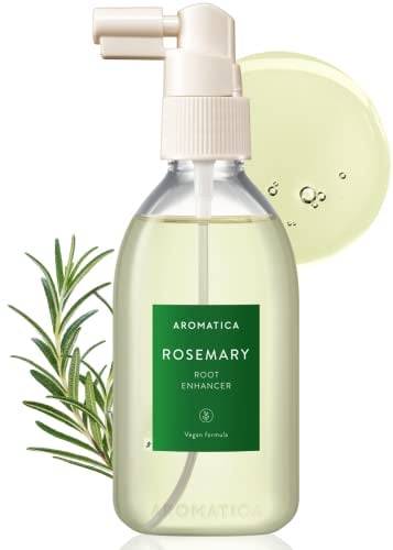 AROMATICA Rosmarinwurzel-Verstärker 100 ml – Rosmarin wasser haare Pflegendes Kopfhautspray mit ätherischen Ölen – haarwachstum beschleunigen – haarausfall frau – sulfat-, silikon- und parabenfrei