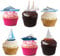 12 Stand Up Super Yachts Ships & Boats Sailing Themed Edible Wafer Paper Cake Toppers Decorations