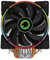 GameMax Gamma 500 ARGB CPU Cooler, Argb Leds, 5 Heatpipes, 1 x 120mm Argb Fan, RGB Mystic Light Sync, Compatible for AMD and Intel Platforms | Black/Silver