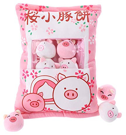 Niedliche Snack-Kissen Kuscheltier Spielzeug Pudding Dekorative abnehmbare Kitty Cat Dolls Kreative Spielzeuggeschenke für Teenager Mädchen Kinder