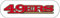 Retrolo-Sticker für Helm 49er San Fransisco (2 Stück)