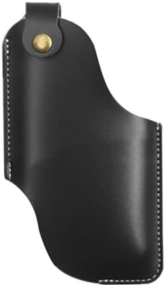 Leder Handyhalter, PU Leder Handy Holster Versteckt Telefon-Gürteltasche mit Gürtelschlaufe für Telefone unter 6,5 Zoll
