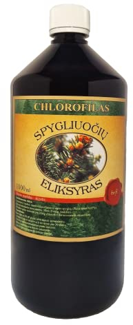 Flüssiges Chlorophyll „Elixier der Nadelbäume“, Liquid chlorophyll Conifer elixir, 1000ml