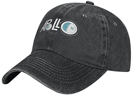 600 Baseball Cap, Apollo 11 Mütze Freizeit Schirmmütze Waschbar Pferdeschwanz Kappe Für Running Sport Damen,Unisex