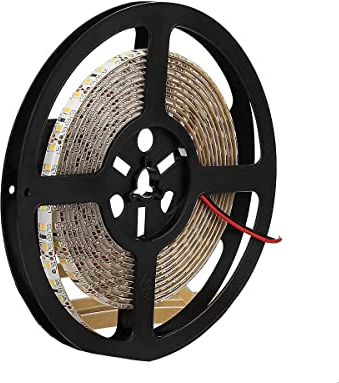 HUAZIZ 2 Meter LED Strip,Warmweiss Dimmbar, Streifen Warmweiß 120 LEDs,12V-24V Selbstklebend, IP30 LED Band, Flexible DIY LED Leiste für Innen Küche Dekoration