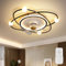 Ventilateur de Plafond avec Éclairage Silencieux Moderne Led, 48W Ventilateur Plafond avec Lumiere, Ventilateur de plafond avec éclairage et Télécommande,Salle à Manger, Salon, Chambre à Coucher(Noir)