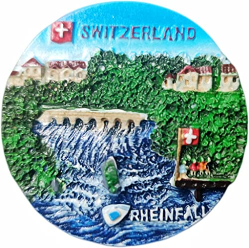Rheinfall Schweiz Kühlschrankmagnet Kühlschrankmagnet Dekoration Magnet Aufkleber Souvenir Harz Basteln