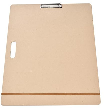 Tablero de Acuarela Portátil 60 × 45 × 1, Tablero de Dibujo de Madera para Estudiantes de Arte, 45 × 60 Cm, para Dibujo de Pintura en Interiores y Exteriores