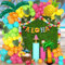 148Pièces Kit Arche Ballon Tropicaux Hawaïen Vert Rose Latex Ballons Enfant Fête Décoration ALOHA Banderole Hawaïen Guirlande Florale Ananas Coco Ballon Plage Extérieur Luau Party Supplies