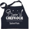 Kinderschürze Schürze Kinder Jungen Mädchen - Kochschürze - Junior Chefkoch mit Name - Wunschnamen - 2-6 Jahre - Navy Blau - für kinderkochschürze koch kochen backschürze personalisierte