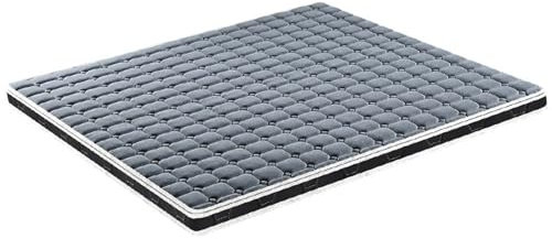 Atmungsaktive Bambus-Kokos-Matratze mit Bewegungsisolierung und Kantenstütze, ideal für feste Matratzenliebhaber, waschbarer Bezug, 100 x 190 x 6 cm