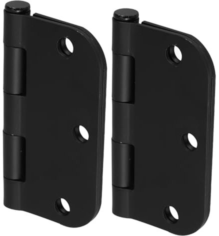 jojofuny 2stücke Runde Scharnier Für Innen Und Außentüren Robuste Bauweise Für Küchenschränke Elegante Gestaltung Für Wohnräume
