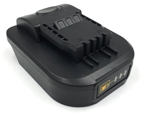 Zambuph Plastic Battery Converter Portable Overcharge Drill Adapter Replacement for BL 18V Batteries