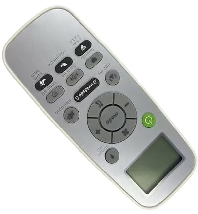 Telecomando di ricambio per climatizzatore DG11L1 51 con display LCD e design ergonomico per telecomando