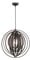 Trio Leuchten Pendelleuchte 305900126 Boolan, Naturholz braun, exkl. 1 x E27, 50 x 50 x 150 cm
